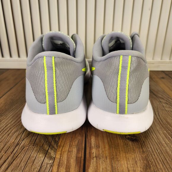 Nike Flex Contact 2017 Womens Sz 10 Gray Green Running Gym Road Shoes 908995-003 - Picture 4 of 9